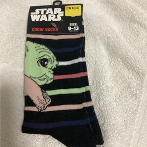 Star Wars Yoda Crew Socks